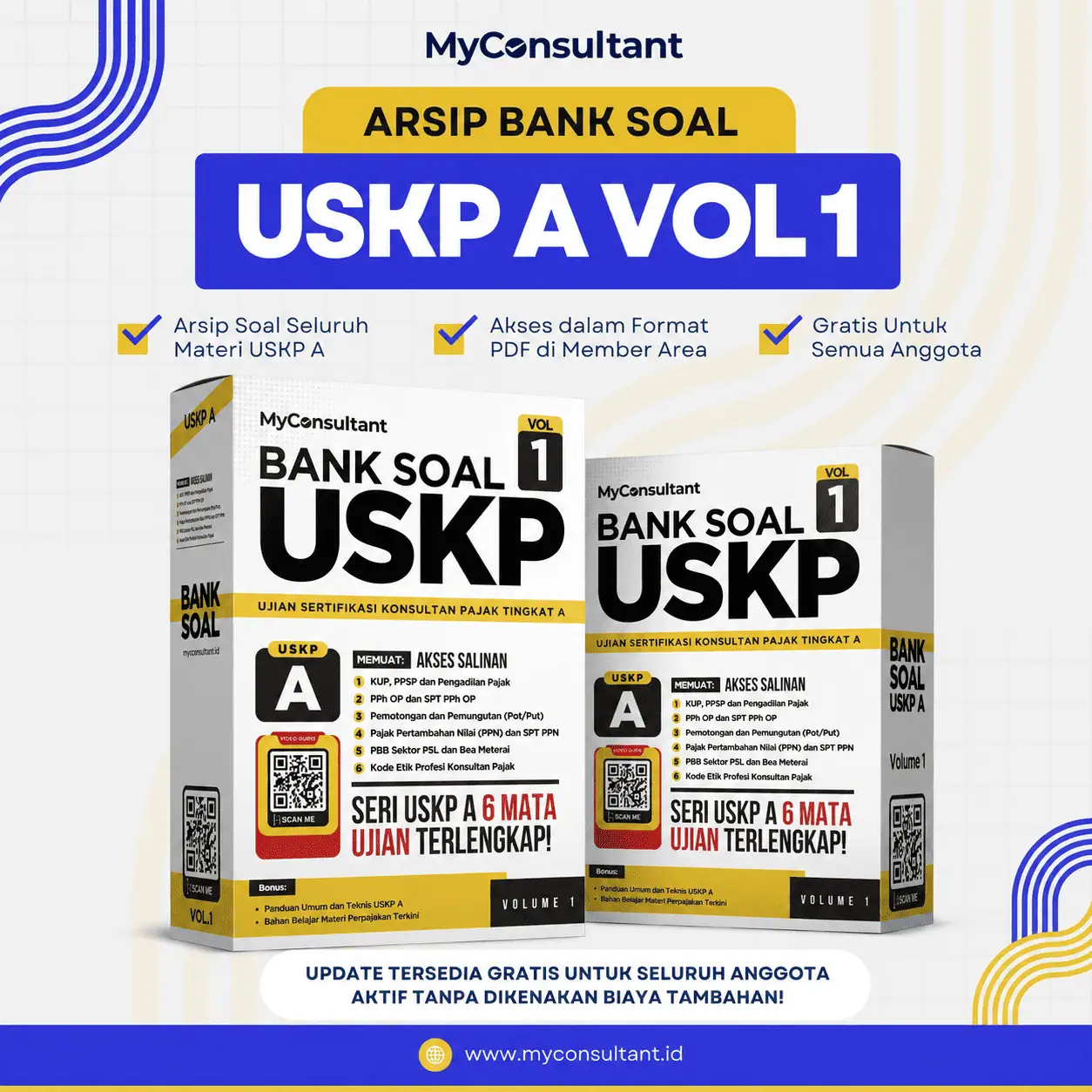 Bank Soal USKP A Volume 1 Banner