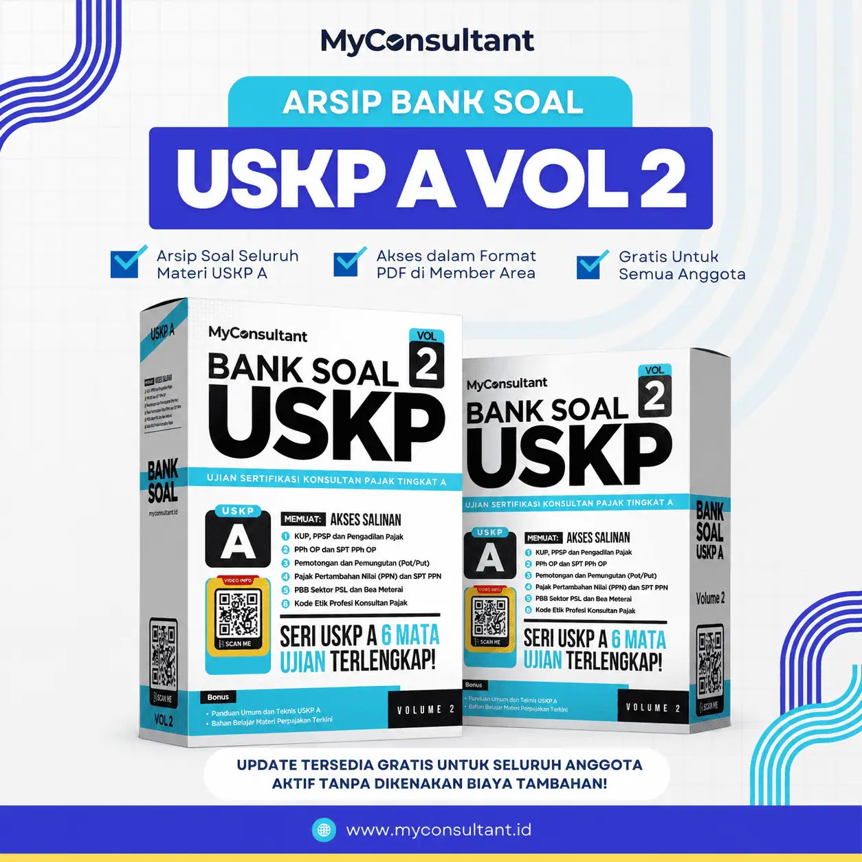 Bank Soal USKP A Volume 2 Banner